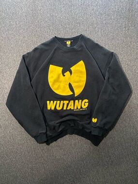 Vintage Wu-Tang Brand Limited Sweatshirt Mens Medium Made in USA Hip Hop Crewnec